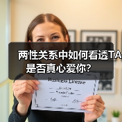 两性关系中如何看透TA是否真心爱你？(图4)