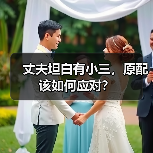 丈夫坦白有小三，原配该如何应对？(图3)