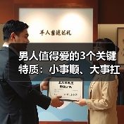 男人值得爱的3个关键特质：小事顺、大事扛、坦荡活(图4)