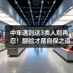 中年遇到这3类人别再忍！翻脸才是自保之道 - 辰飞雨恋来情感网
