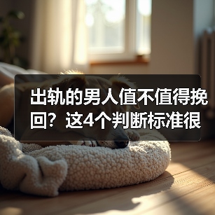 出轨的男人值不值得挽回?这4个判断标准很关键(图3) 出轨的男人值不值得挽回?这4个判断标准很关键(图3)