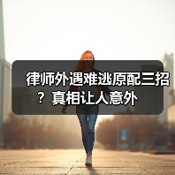 律师外遇难逃原配三招?真相让人意外(图2) 律师外遇难逃原配三招?真相让人意外(图2)
