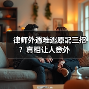 律师外遇难逃原配三招？真相让人意外 - 辰飞雨恋来情感网