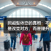 回避型依恋的真相：不是改变对方，而是提升自己？(图1)