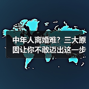中年人离婚难？三大原因让你不敢迈出这一步(图3)