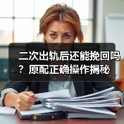 二次出轨后还能挽回吗？原配正确操作揭秘(图4)