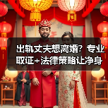 出轨丈夫想离婚？专业取证+法律策略让净身出户成真(图2)