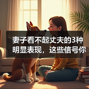 妻子看不起丈夫的3种明显表现，这些信号你中了几条？(图3)