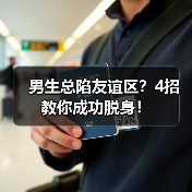 男生总陷友谊区？4招教你成功脱身！(图3)