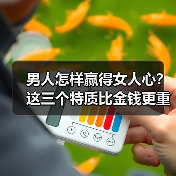 男人怎样赢得女人心？这三个特质比金钱更重要(图1)