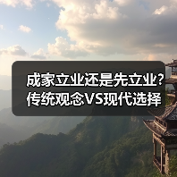 成家立业还是先立业？传统观念VS现代选择(图2)