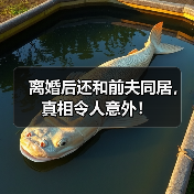离婚后还和前夫同居，真相令人意外！(图2)