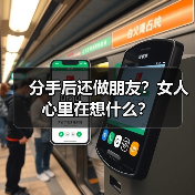 分手后还做朋友？女人心里在想什么？(图1)