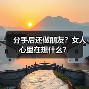 分手后还做朋友？女人心里在想什么？(图3)