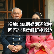 精神出轨后婚姻还能挽回吗？深度解析挽救边界(图1)