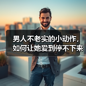 男人不老实的小动作，如何让她爱到停不下来？(图1)