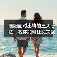 原配面对出轨的三大心法，教你如何让丈夫回心转意(图4)