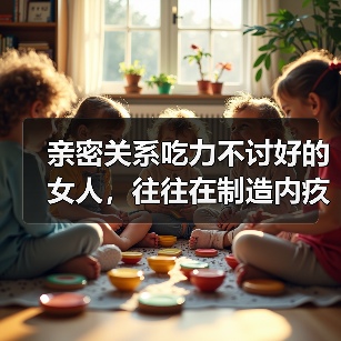 亲密关系吃力不讨好的女人，往往在制造内疚感(图2)
