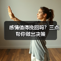 感情值得挽回吗？三点帮你做出决策(图3)