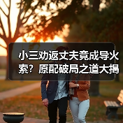 小三劝返丈夫竟成导火索？原配破局之道大揭秘(图3)