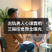 出轨男人心理真相！小三操控套路全曝光，已婚女性必看(图2)