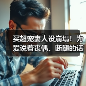 买超宠妻人设崩塌！为爱说着丧偶、断腿的话，却没拦住自己偷吃？(图4)