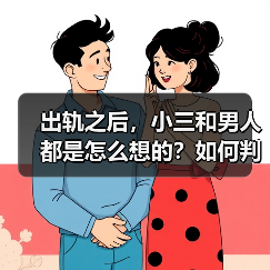 出轨之后，小三和男人都是怎么想的？如何判断男人是否值得挽回？(图3)