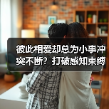 彼此相爱却总为小事冲突不断？打破感知束缚，才能熄灭婚姻的战火 - 辰飞雨恋来情感网
