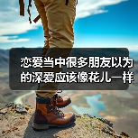 恋爱当中很多朋友以为的深爱应该像花儿一样一直很甜蜜吗？ - 辰飞雨恋来情感网