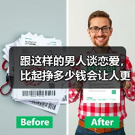 跟这样的男人谈恋爱，比起挣多少钱会让人更舒服(图2)