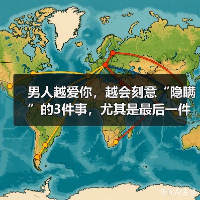 男人越爱你，越会刻意“隐瞒”的3件事，尤其是最后一件 - 辰飞雨恋来情感网