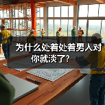 为什么处着处着男人对你就淡了?(图1) 为什么处着处着男人对你就淡了?(图1)