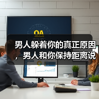 男人躲着你的真正原因,男人和你保持距离说明什么?(图2) 男人躲着你的真正原因,男人和你保持距离说明什么?(图2)