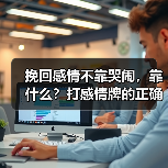 挽回感情不靠哭闹，靠什么？打感情牌的正确姿势 - 辰飞雨恋来情感网