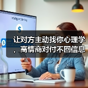 让对方主动找你心理学，高情商对付不回信息男人(图3)