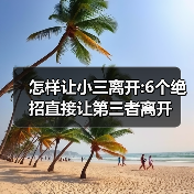 怎样让小三离开:6个绝招直接让第三者离开(图1) 怎样让小三离开:6个绝招直接让第三者离开(图1)