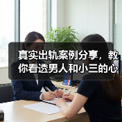 真实出轨案例分享，教你看透男人和小三的心理，看完小三没戏唱(图4)