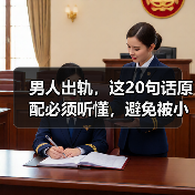 男人出轨，这20句话原配必须听懂，避免被小三套路，拒绝上当受骗 - 辰飞雨恋来情感网