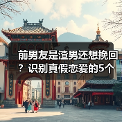 前男友是渣男还想挽回？识别真假恋爱的5个关键信号(图2)