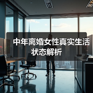 中年离婚女性真实生活状态解析(图3) 中年离婚女性真实生活状态解析(图3)