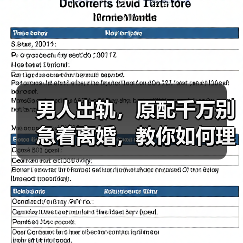 男人出轨，原配千万别急着离婚，教你如何理性分析，轻松分离小三(图2)