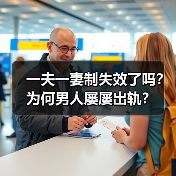 一夫一妻制失效了吗？为何男人屡屡出轨？ - 辰飞雨恋来情感网