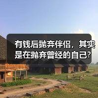 有钱后抛弃伴侣，其实是在抛弃曾经的自己？ - 辰飞雨恋来情感网