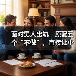 面对男人出轨,原配五个“不做”,直接让小三找不着北!(图4) 面对男人出轨,原配五个“不做”,直接让小三找不着北!(图3)