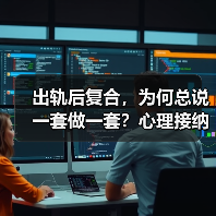 出轨后复合，为何总说一套做一套？心理接纳才是关键(图2)