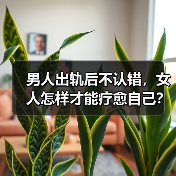 男人出轨后不认错，女人怎样才能疗愈自己？(图2)
