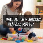 挽回时，该不该找身边的人去劝说男友？(图2)