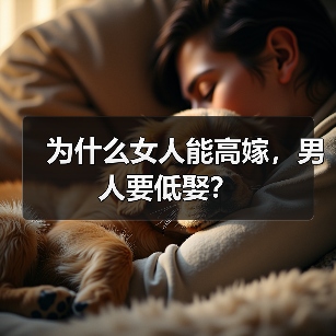 为什么女人能高嫁，男人要低娶？ - 辰飞雨恋来情感网
