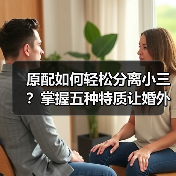 原配如何轻松分离小三？掌握五种特质让婚外情无处遁形 - 辰飞雨恋来情感网