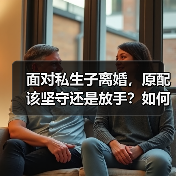面对私生子离婚，原配该坚守还是放手？如何抉择？ - 辰飞雨恋来情感网